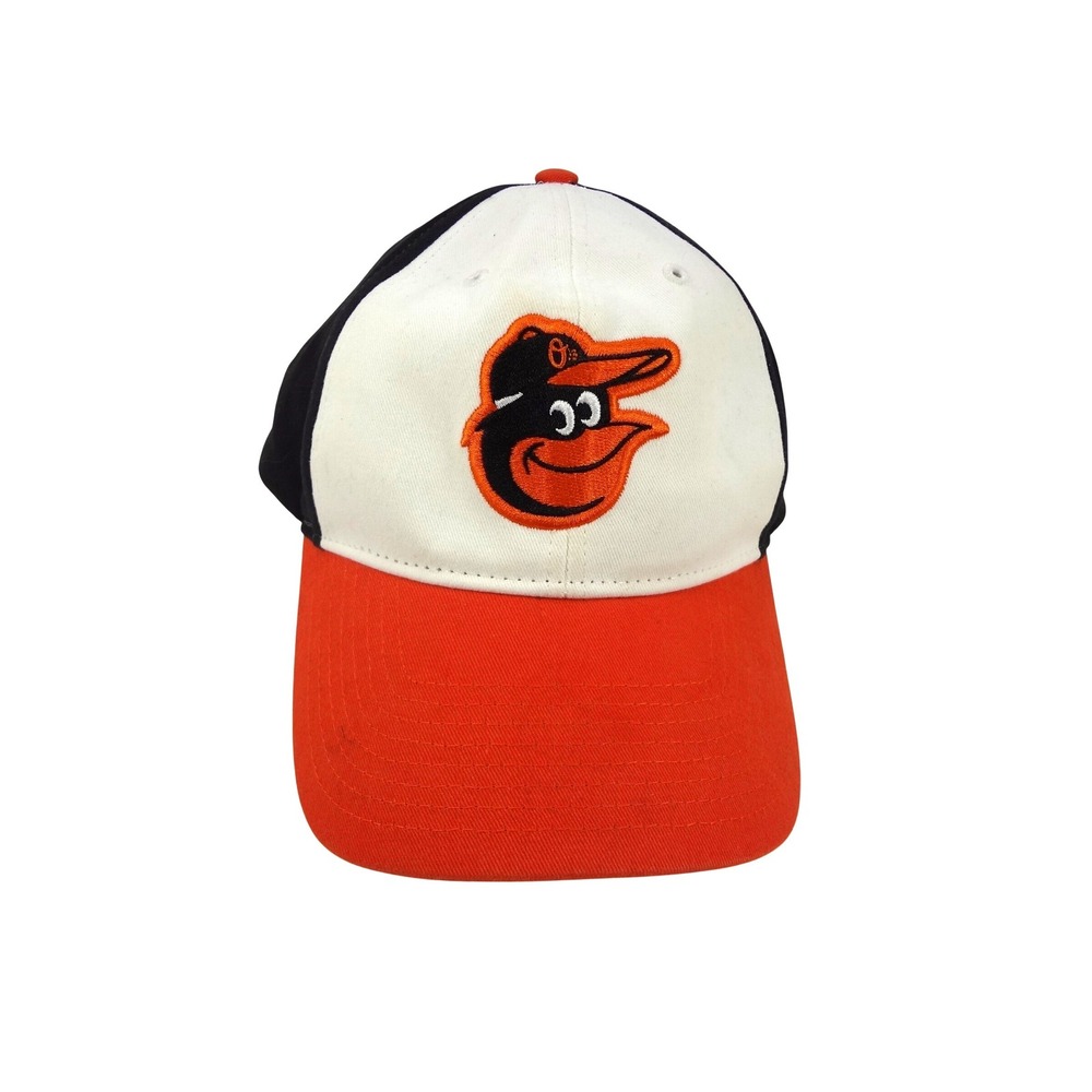 47‎ Brand Baltimore Orioles Youth Baseball Cap Black White Orange MLB Hat